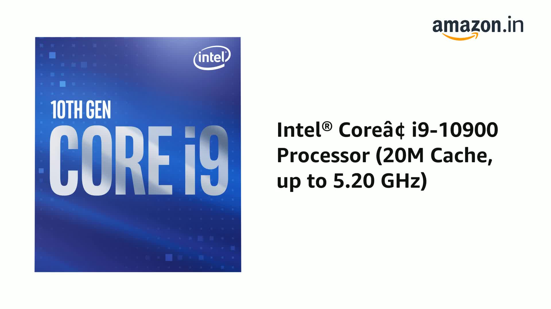 Amazon.in: Buy Intel Core i9-10900 Processor (20M Cache, up to